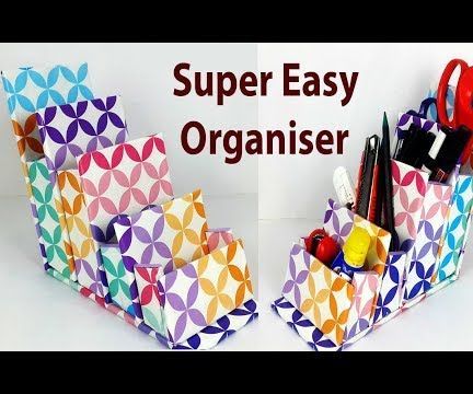 How to Make DIY Storage Organizer From Cardboard?