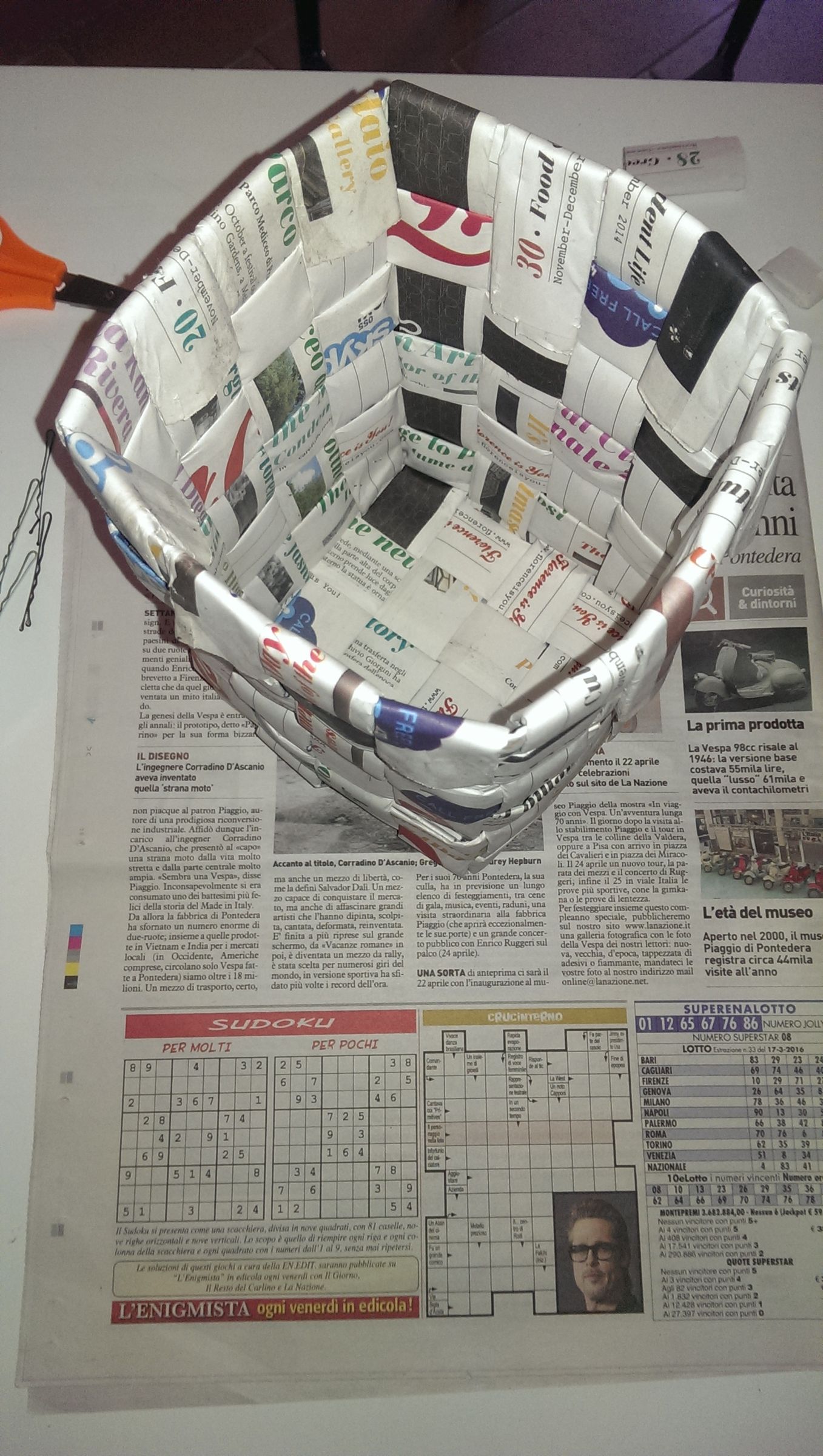 How to Reuse Newspaper Baskets 6 Steps (with Pictures) Instructables