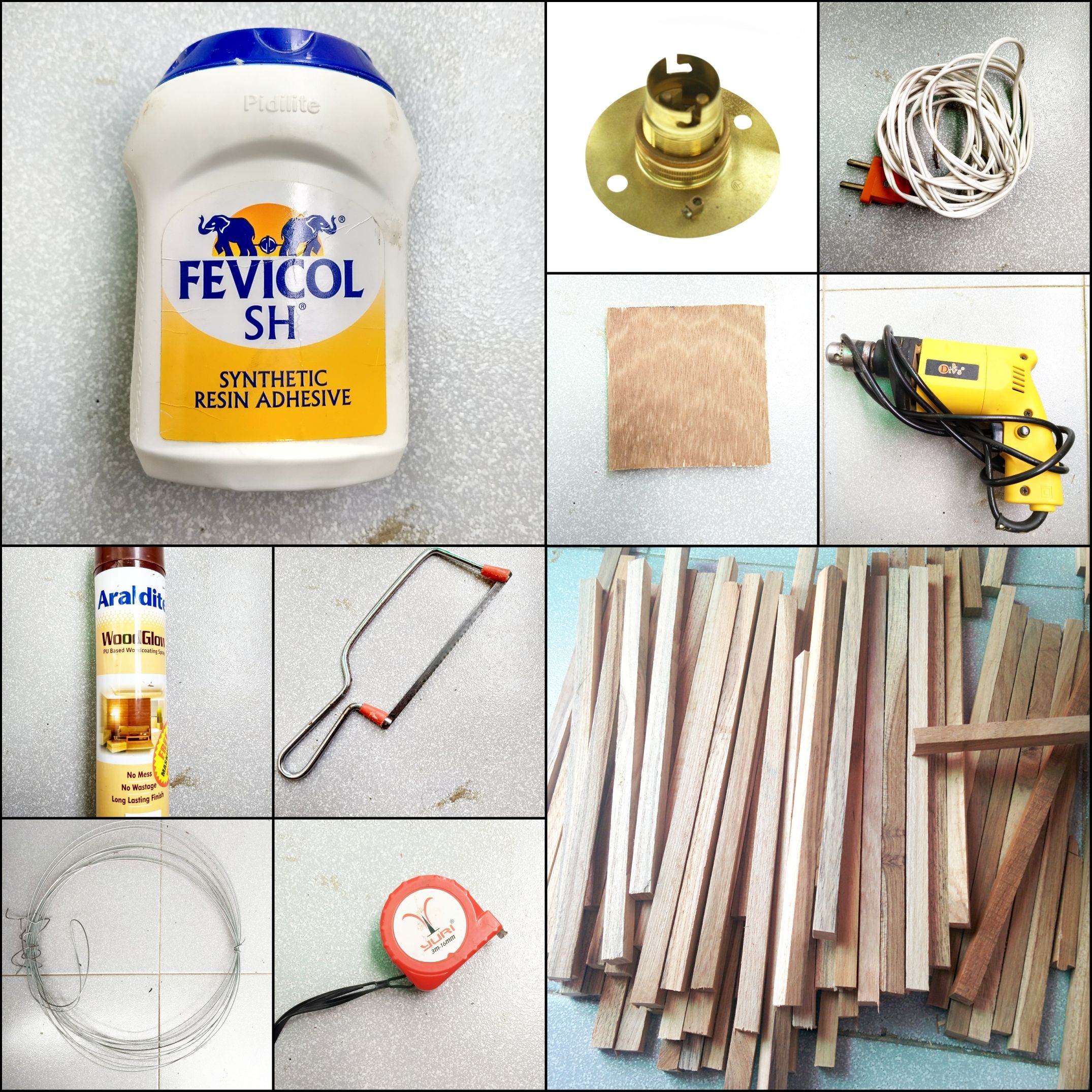 Unique and Easy to Make Handmade Wooden Sticks Pendant Lamp : 6 Steps ...