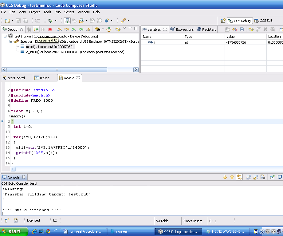 Configure a DSP Processor