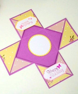 Cricut Exploding Box Tutorial