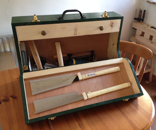 Beginning Woodworking Part 2: Fall Front Wooden Toolbox