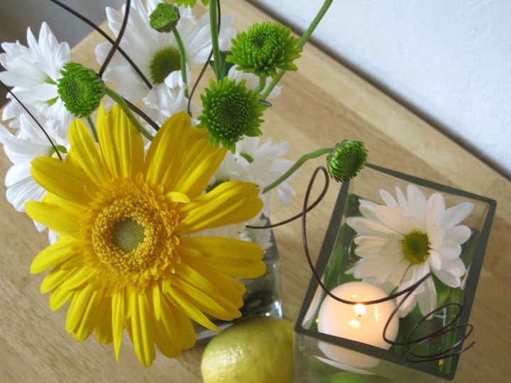 Fruit/Flower Wedding Centerpiece