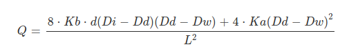 Python - Drainage Hooghoudt Equation