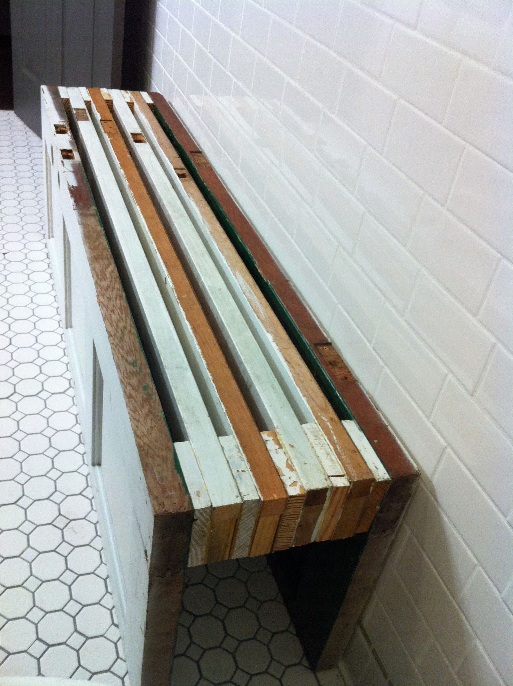 New Bench, Old Doors