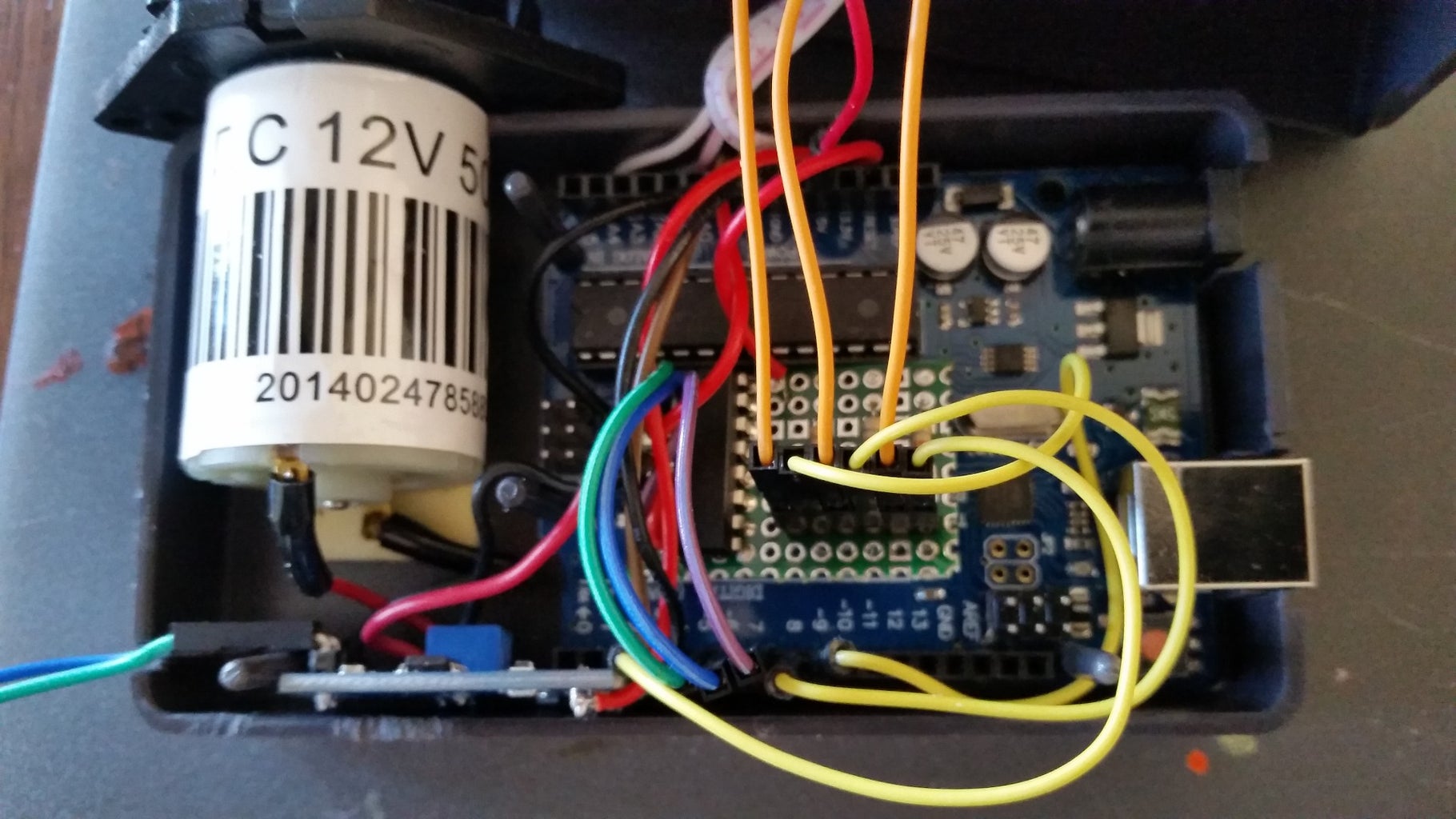 Automated Plant Irrigation System : 12 Steps (with Pictures ... Circuit Diagram