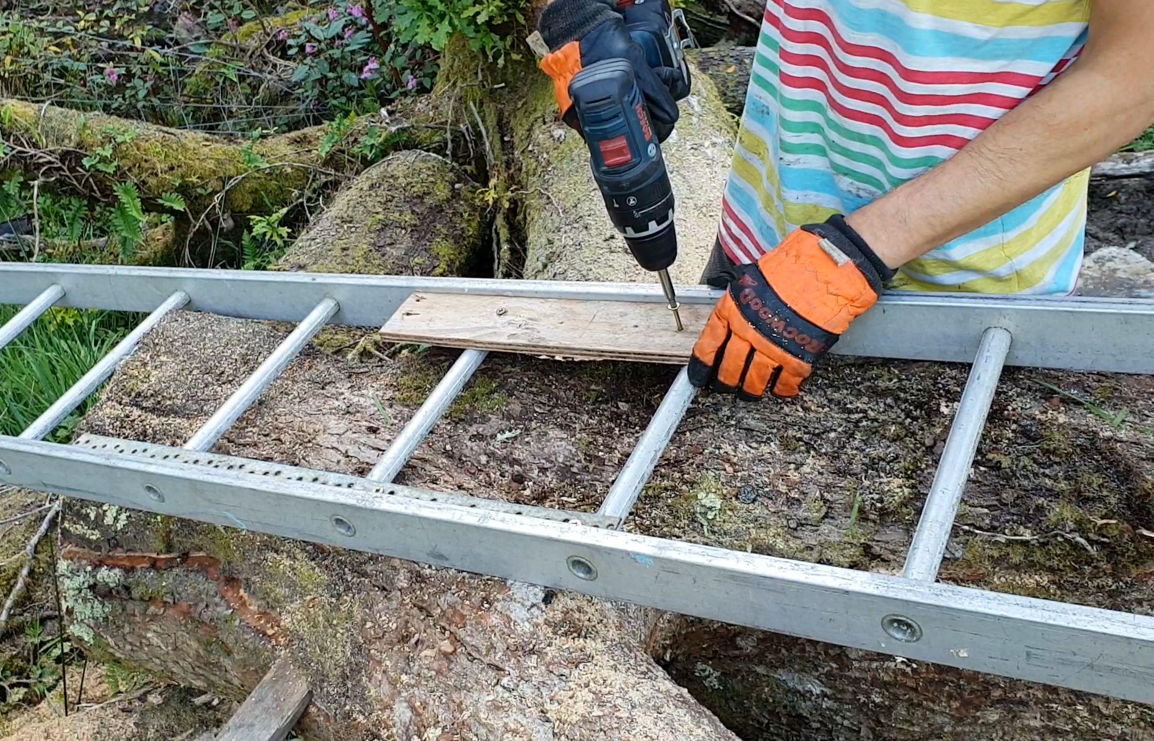 Rustic Garden Bench With Chainsaw : 24 Steps (with Pictures ...