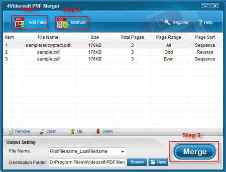 Assemble PDF Files