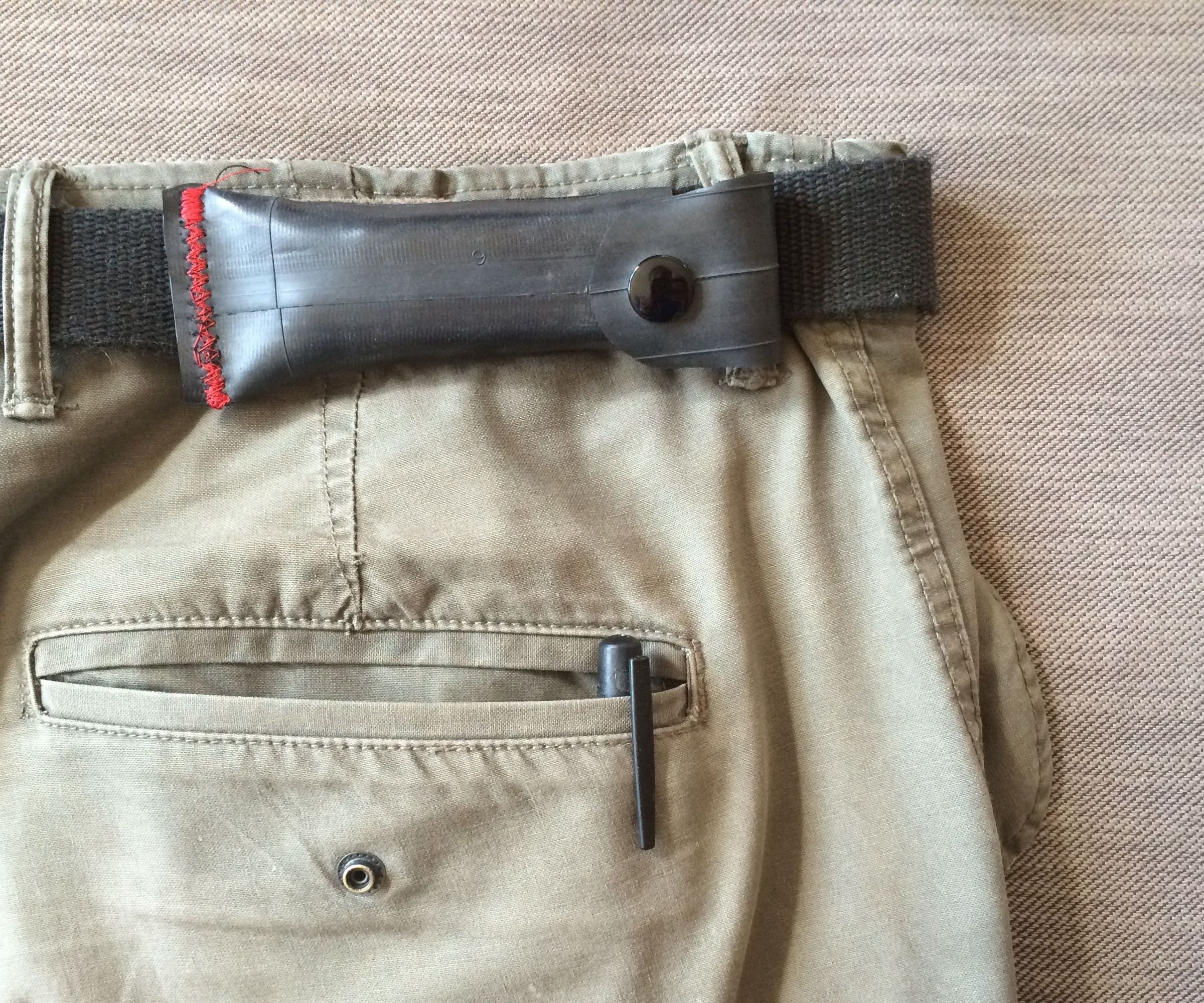 Bike Tube Leatherman Sheath