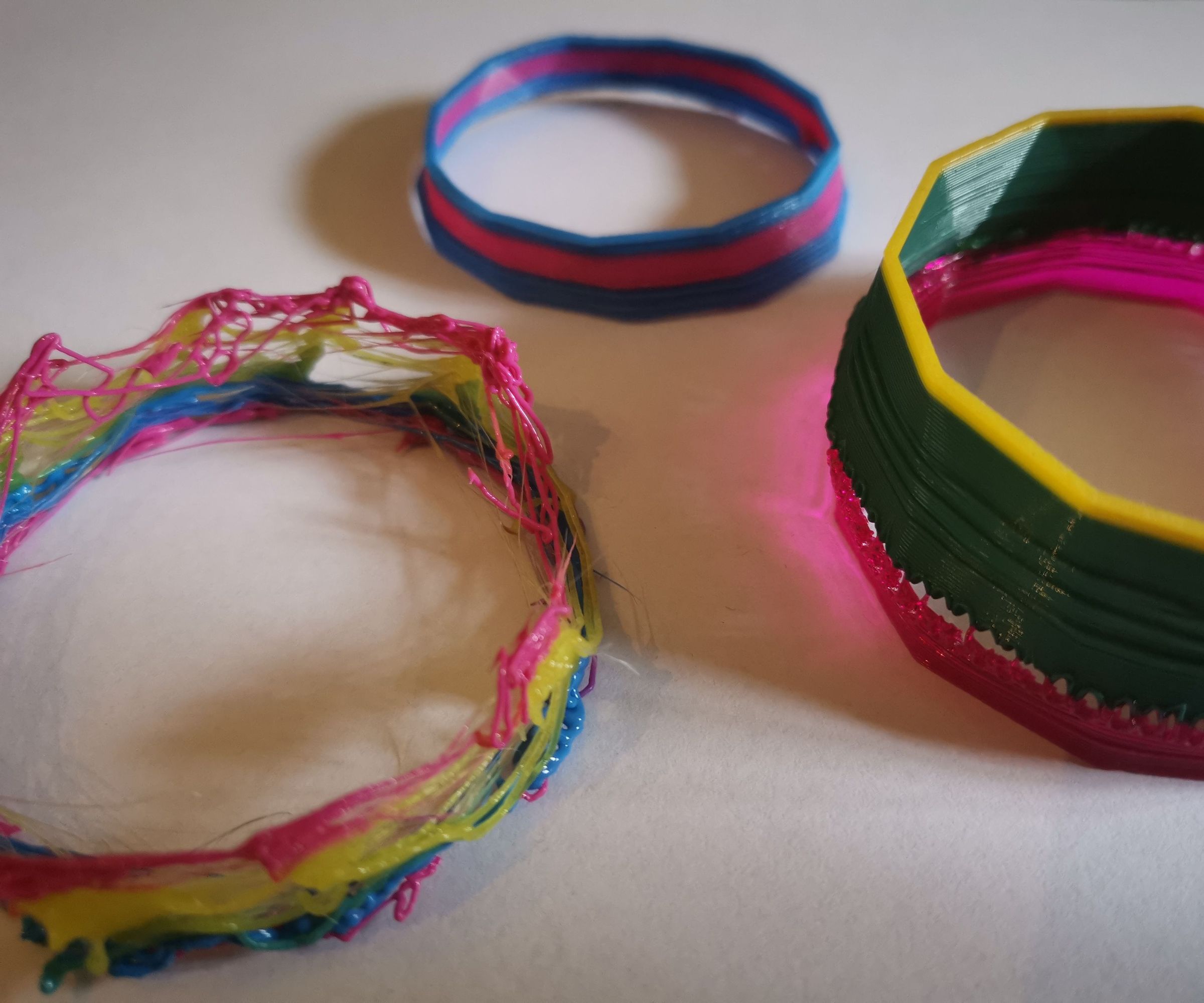 3D Printing Experiments. 