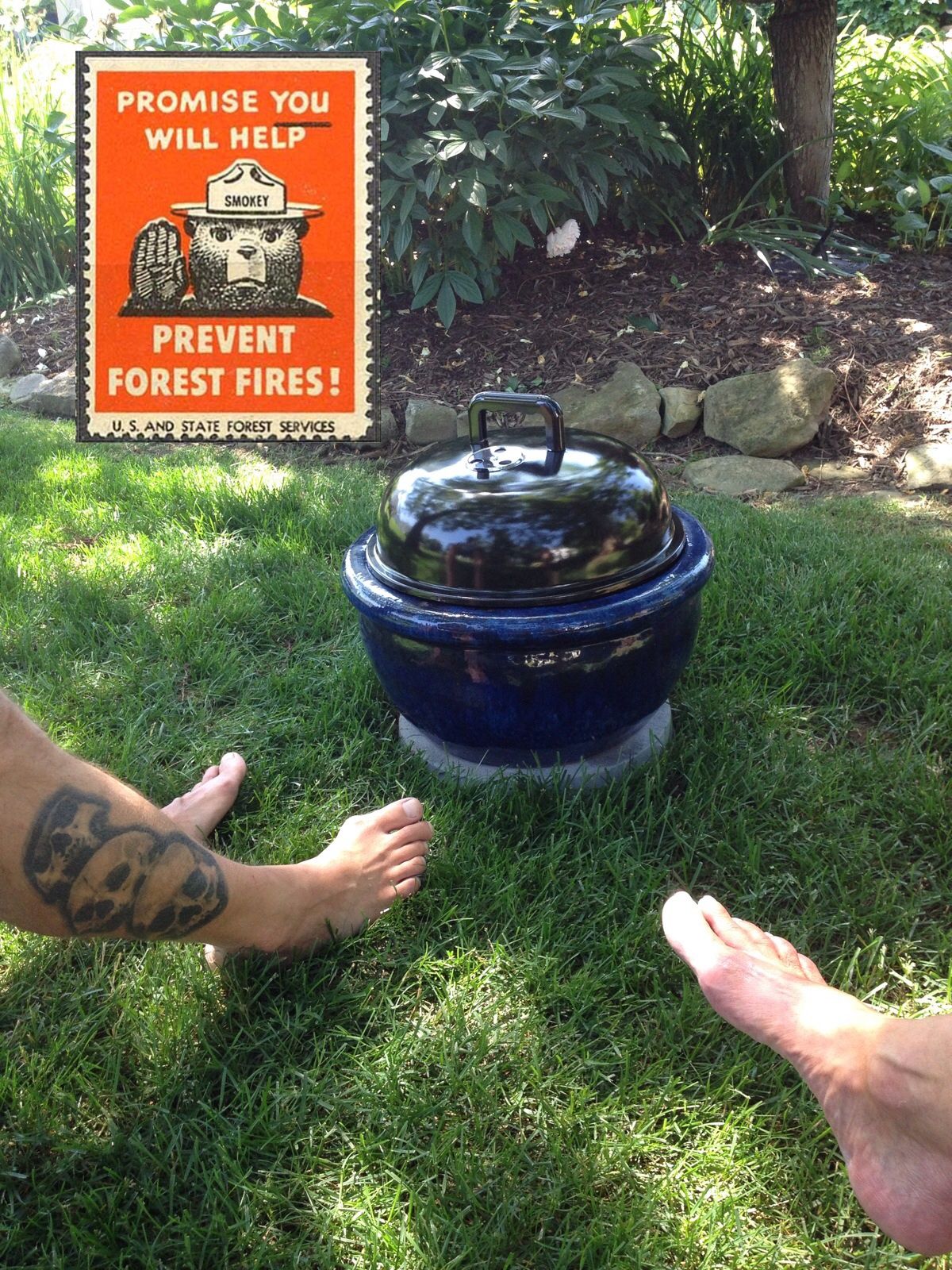  Swanky BBQ Fire Pit .......