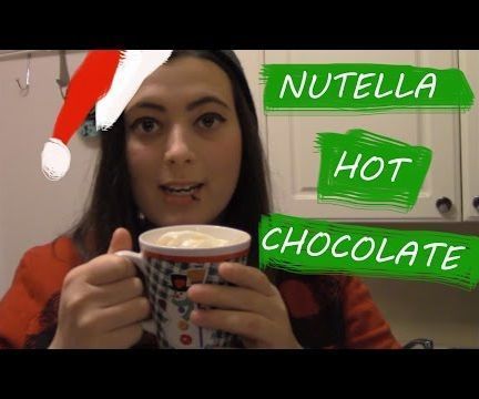 Nutella Hot Chocolate (3 Ingredient)