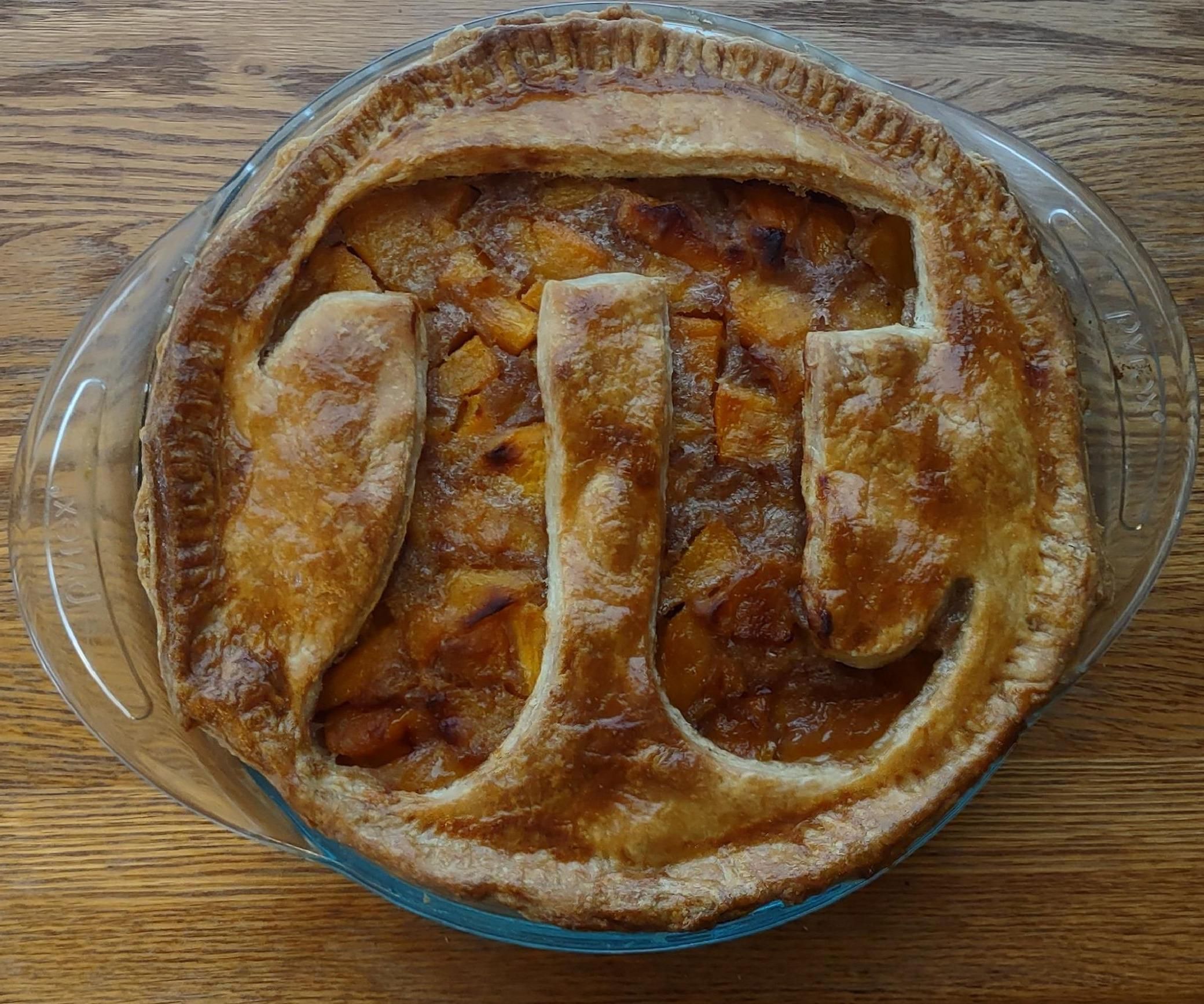 Peach Pi Pie