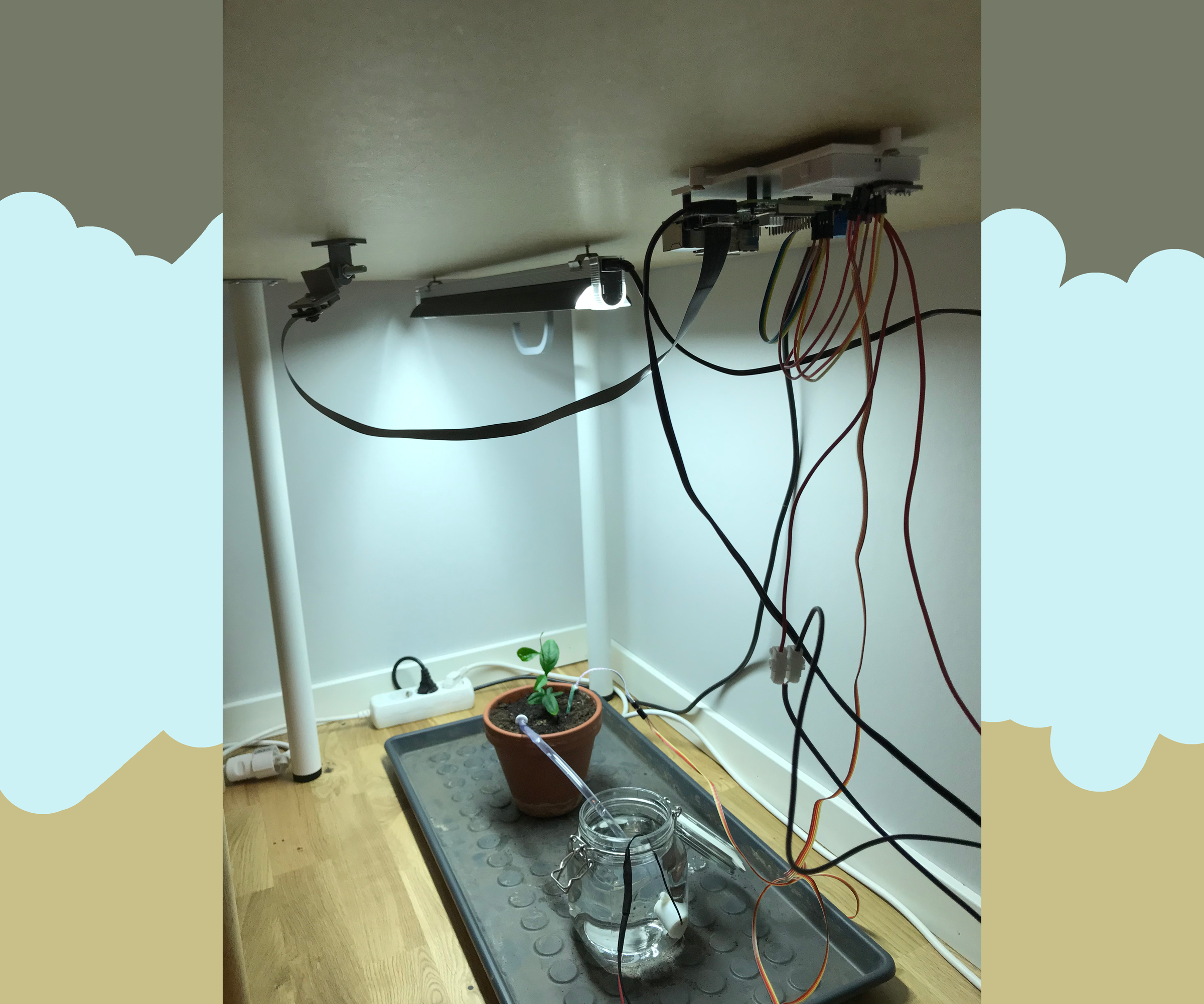 Remotely Controlled Plant Tending Station