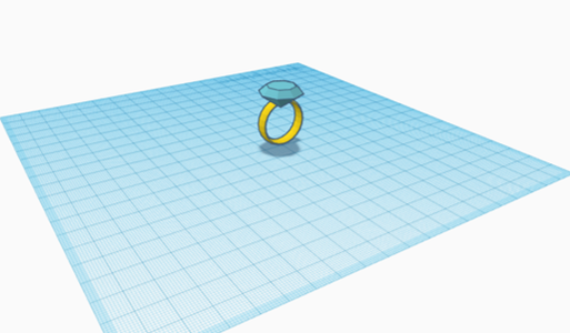 How to Make a Simple Diamond Ring in Tinker Card!