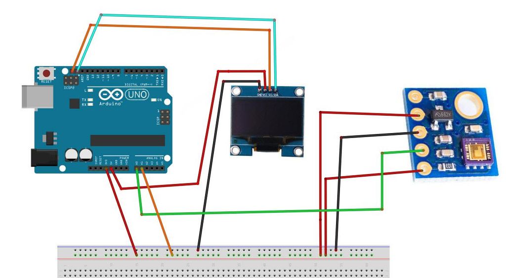UV Index Meter Using the ML8511 ULTRAVIOLET Sensor Arduino : 6 Steps - Instructables