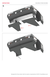 DeLorean BTTF Inspired Papercraft