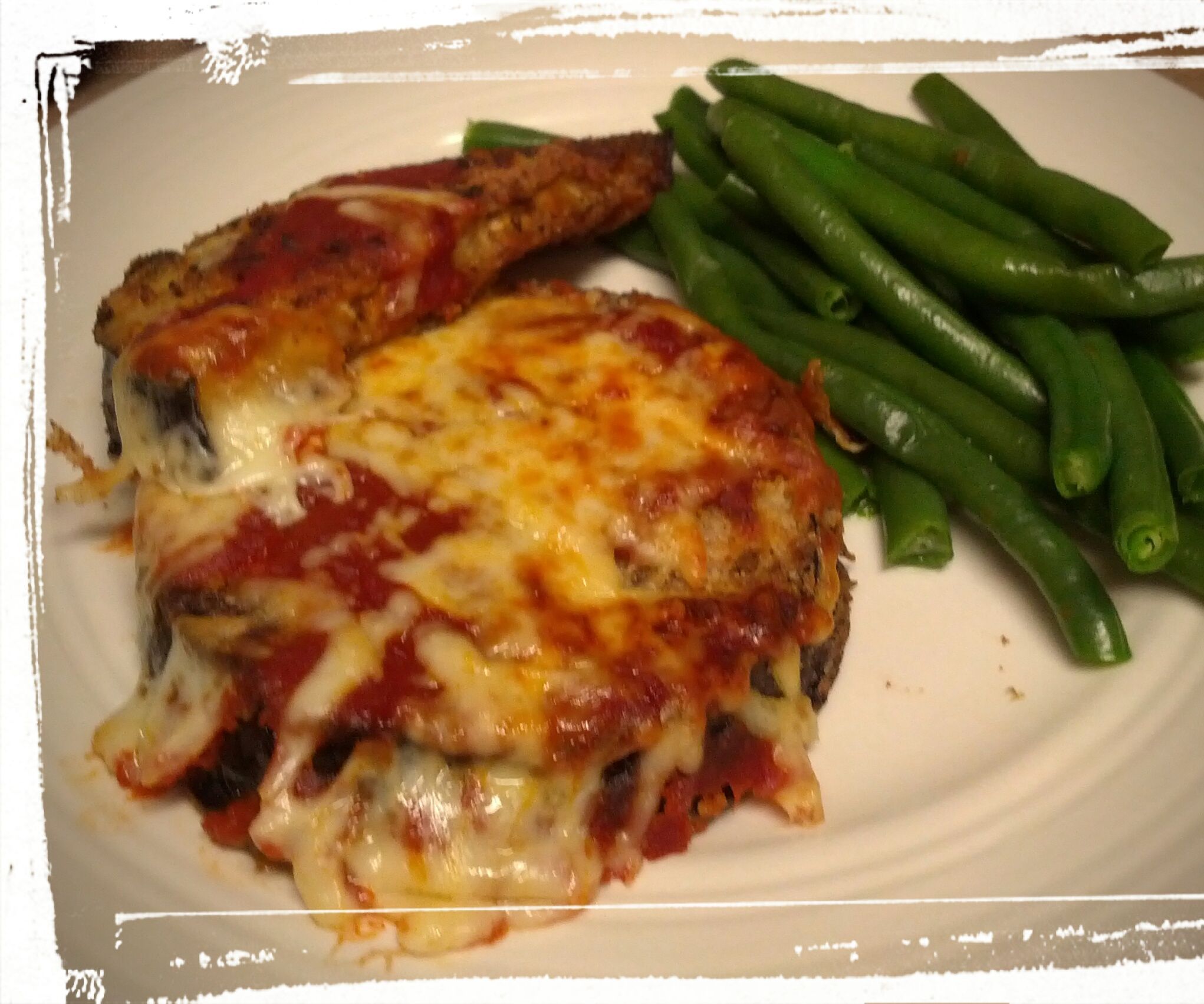 Family-Sized Eggplant Parmesan
