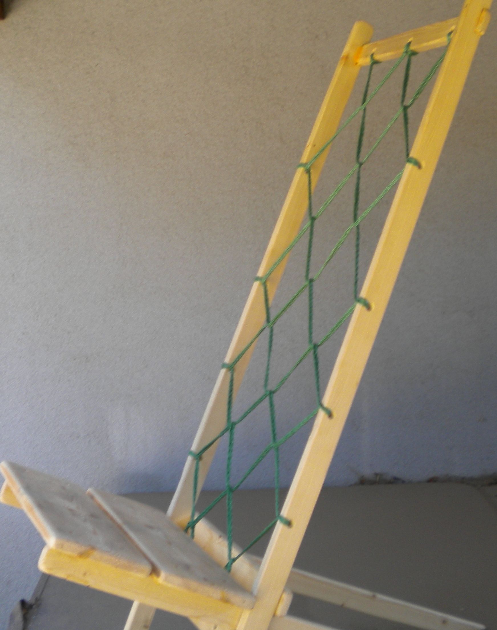 CIVIL WAR CAMP CHAIR - TIED BACKREST