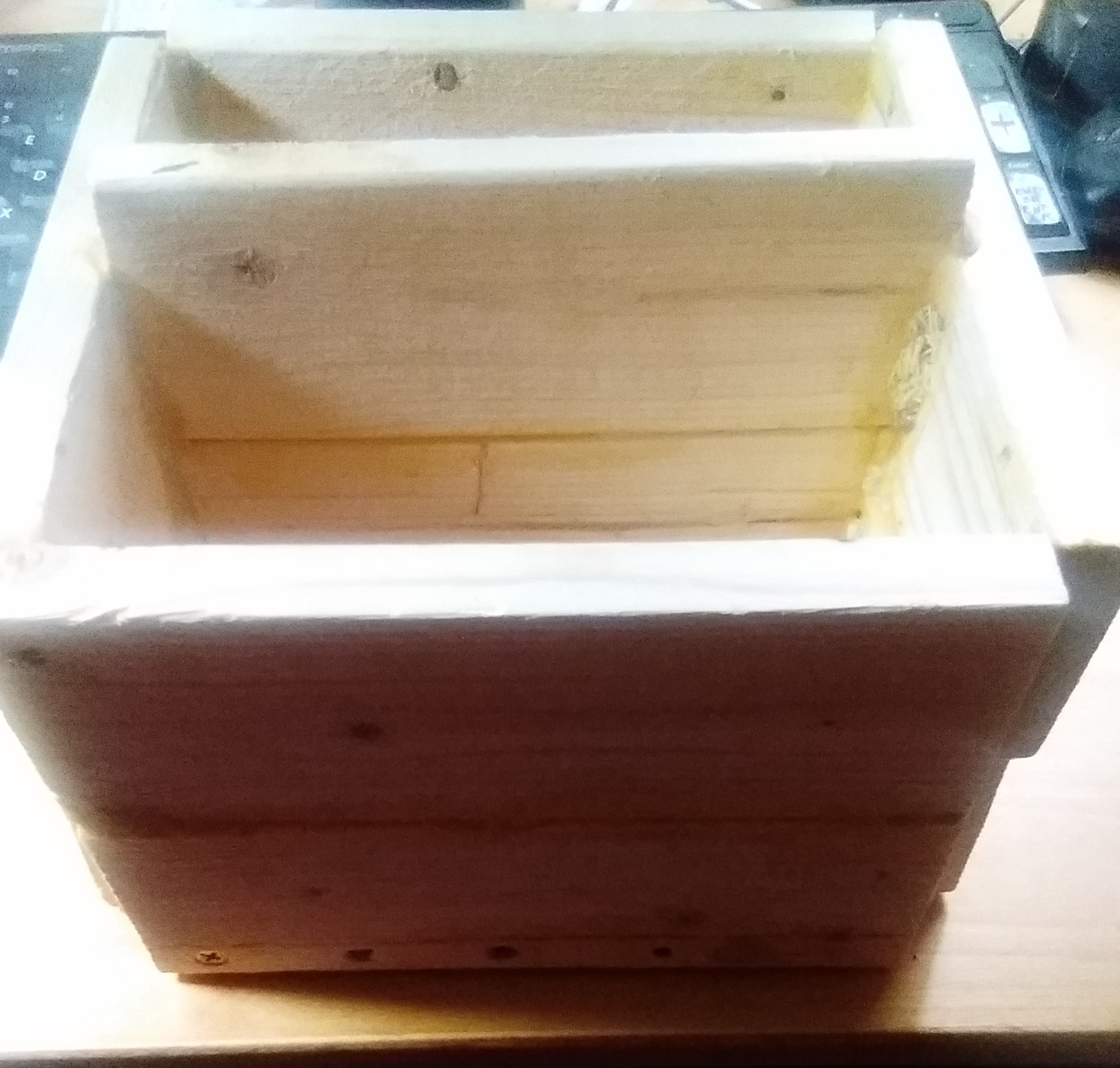 Box Made From Single Piece of 1x3 Lumber