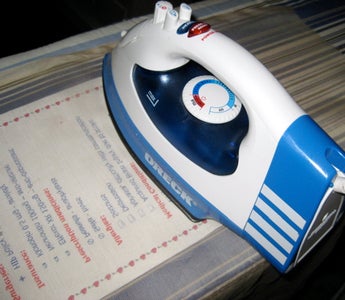 Iron Onto a Lightweight Fabric