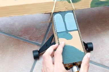 Decorating the Front Cabin and Preparing the Propeller