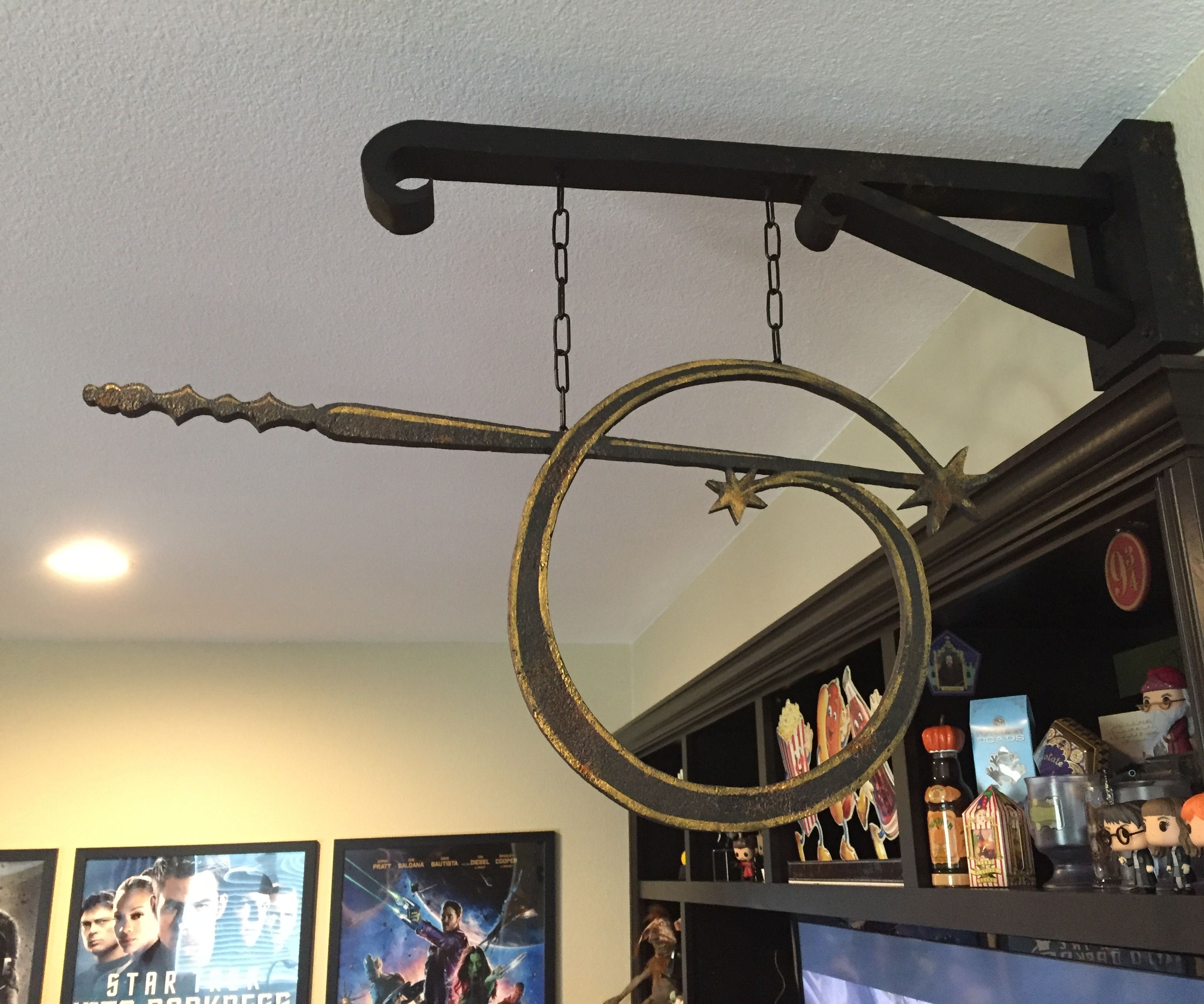 Ollivander's Wand Shop Sign