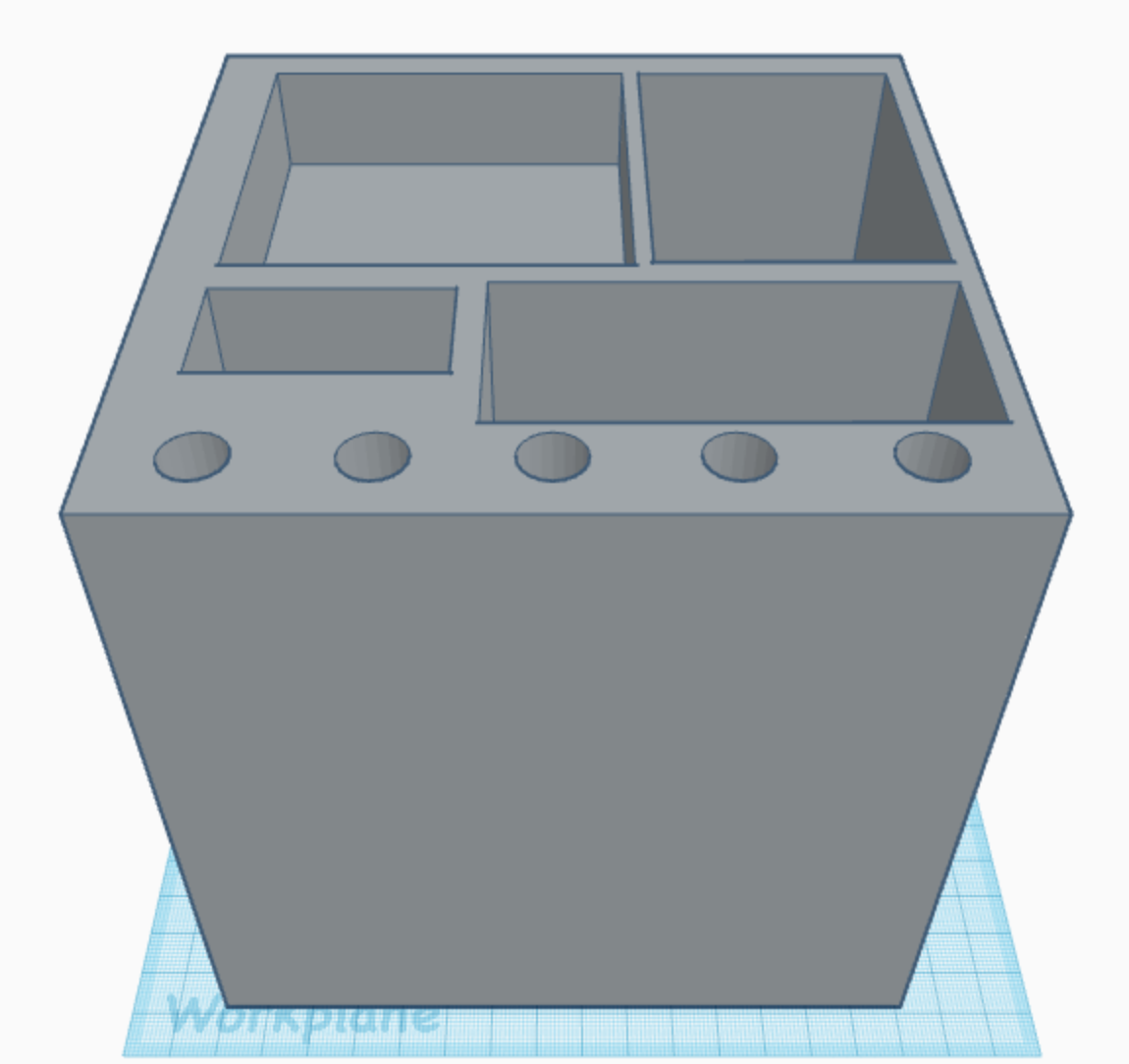 Desk Organizer Cube Using TINKERCAD! 8 Steps Instructables