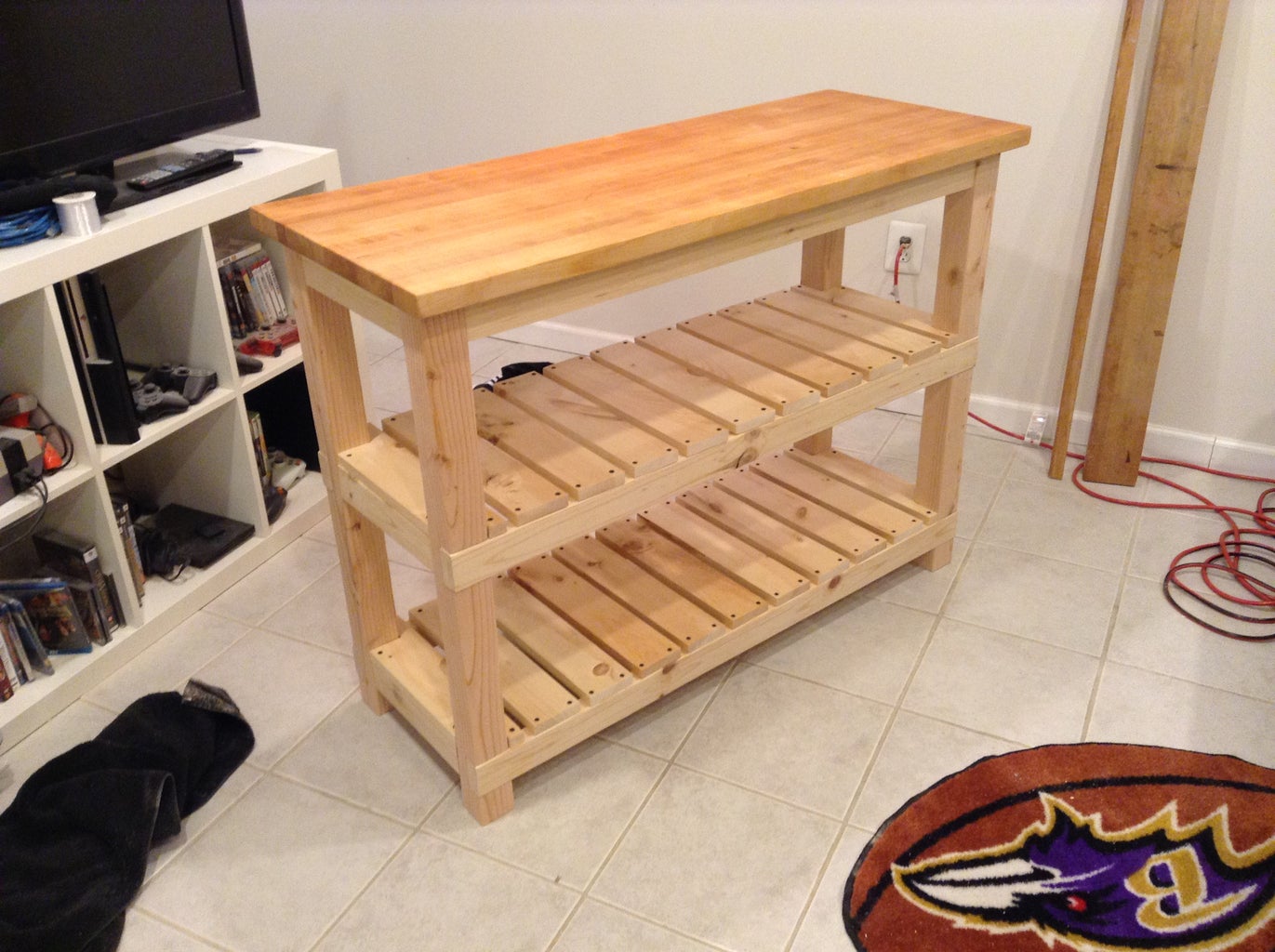 DIY Butcher Block Kitchen Island : 7 Steps (with Pictures ...