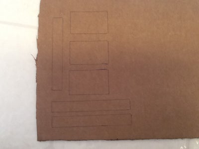 Make the Cardboard Pieces.
