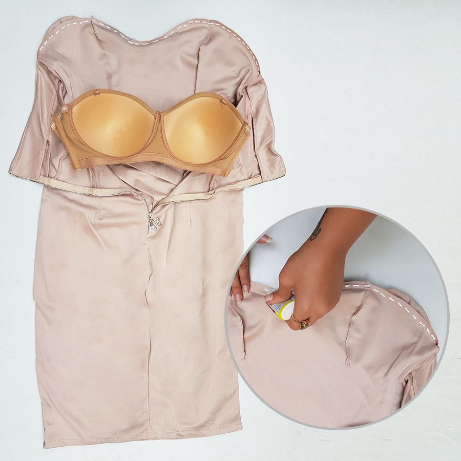 Use Your Old Bra to Make a Strapless Dress Padded : 4 Steps - Instructables Use Your Old Bra to Make a Strapless Dress Padded : 4 Steps - Instructables