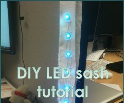DIY LED Sash Tutorial