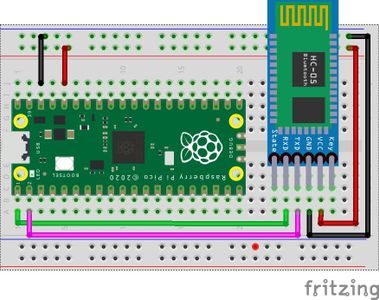 How to Use HC-05 Bluetooth With Raspberry Pi Pico Using Micropython : 8 ...