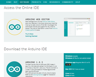 Arduino Software (IDE)                   