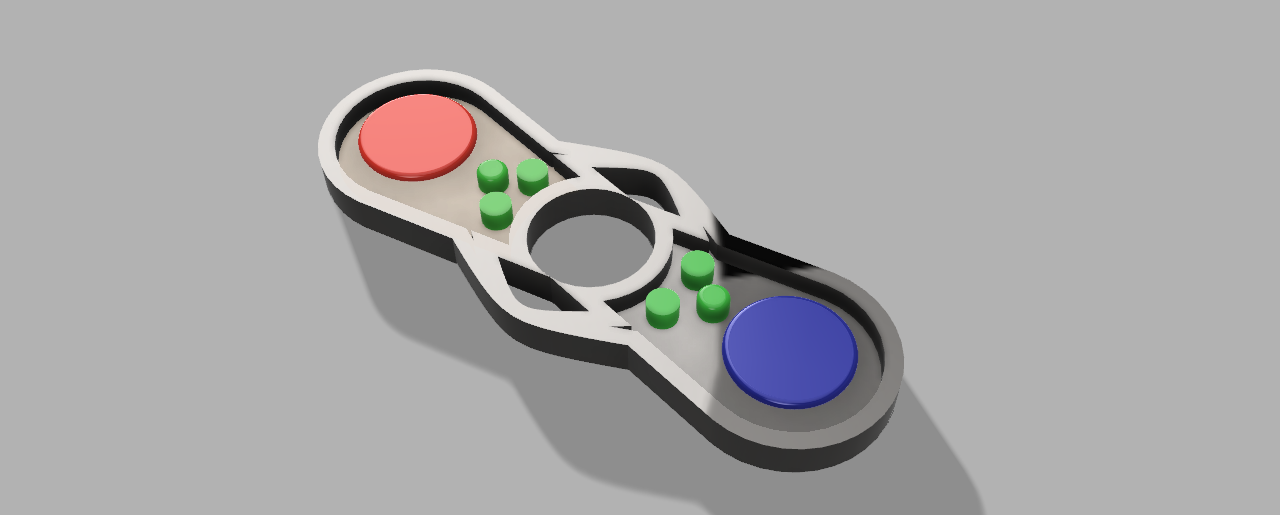 LED Fidget Spinner Cube