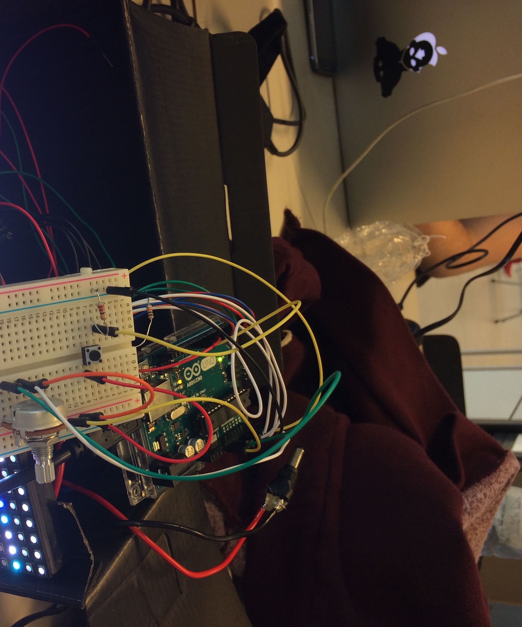 Arduino Led Matrix Colouring Game