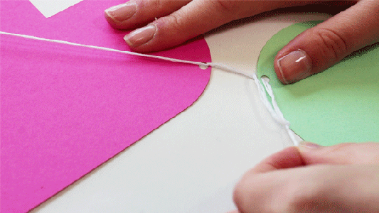 Attach the Shapes to a Thread