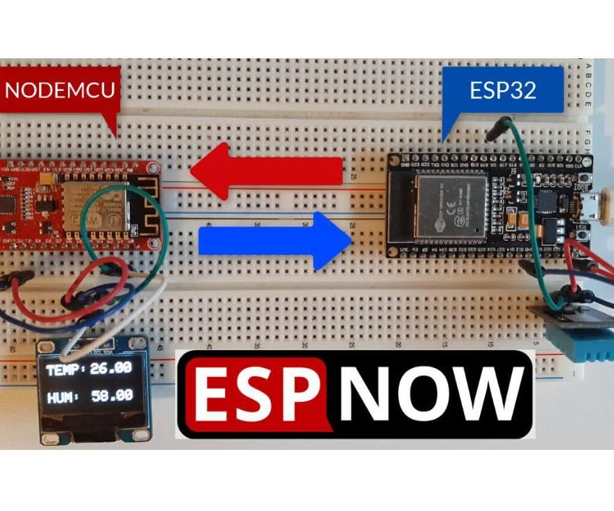 ESPNOW - Peer to Peer ESP32 & ESP8266 Simple Wireless Communication Between Boards