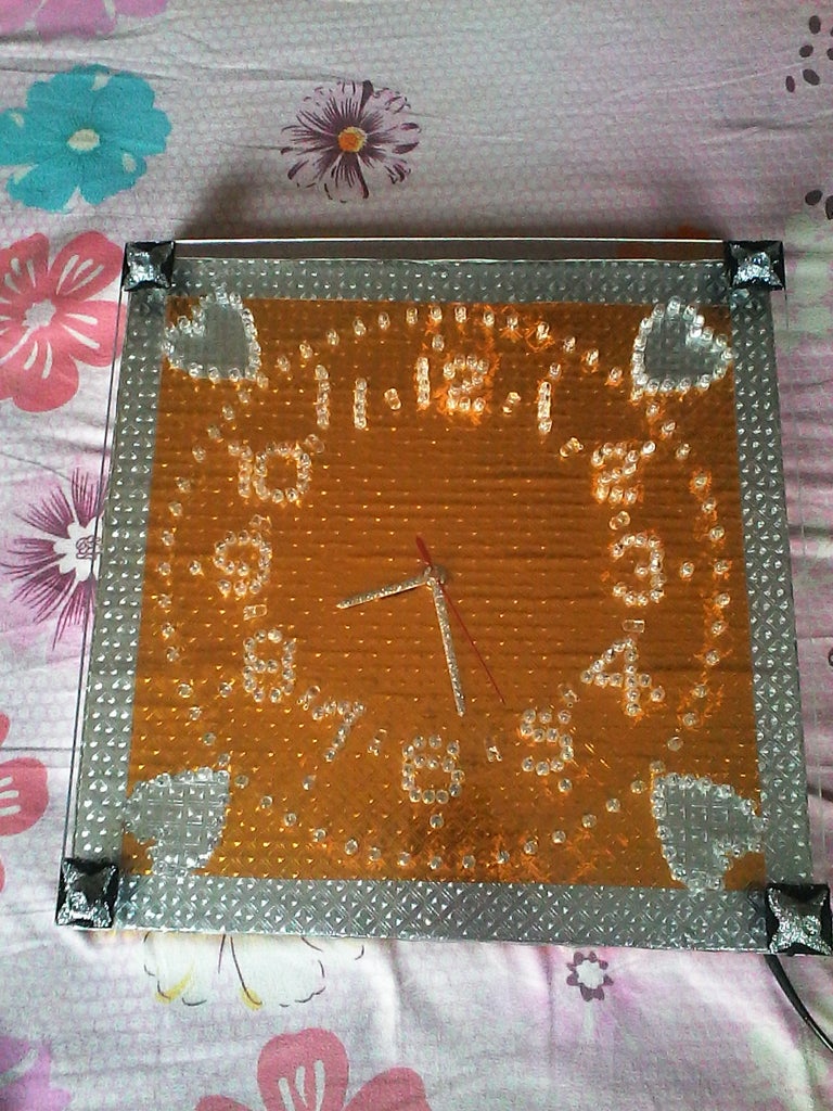 Led Clock : 4 Steps Circuit Diagram