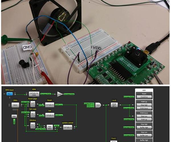 Speed Regulating PWM Fan Motor Controller