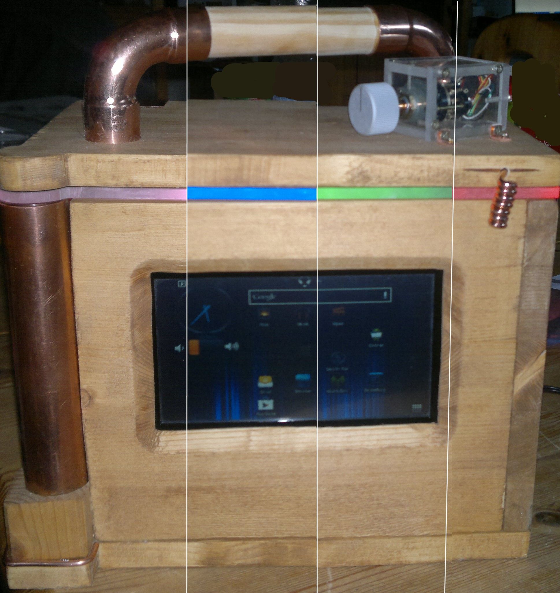 Building an W LAN Internet Radio Out of an Tablet