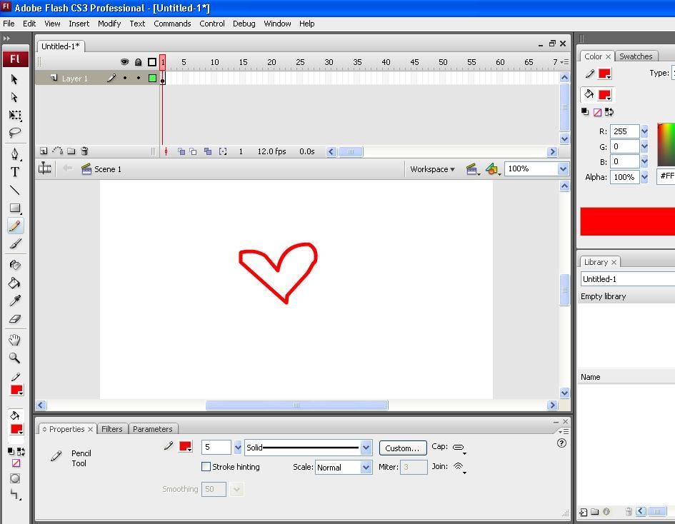 How to Make a Custom Cursor in Flash
