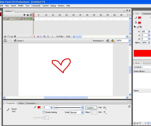 How to Make a Custom Cursor in Flash