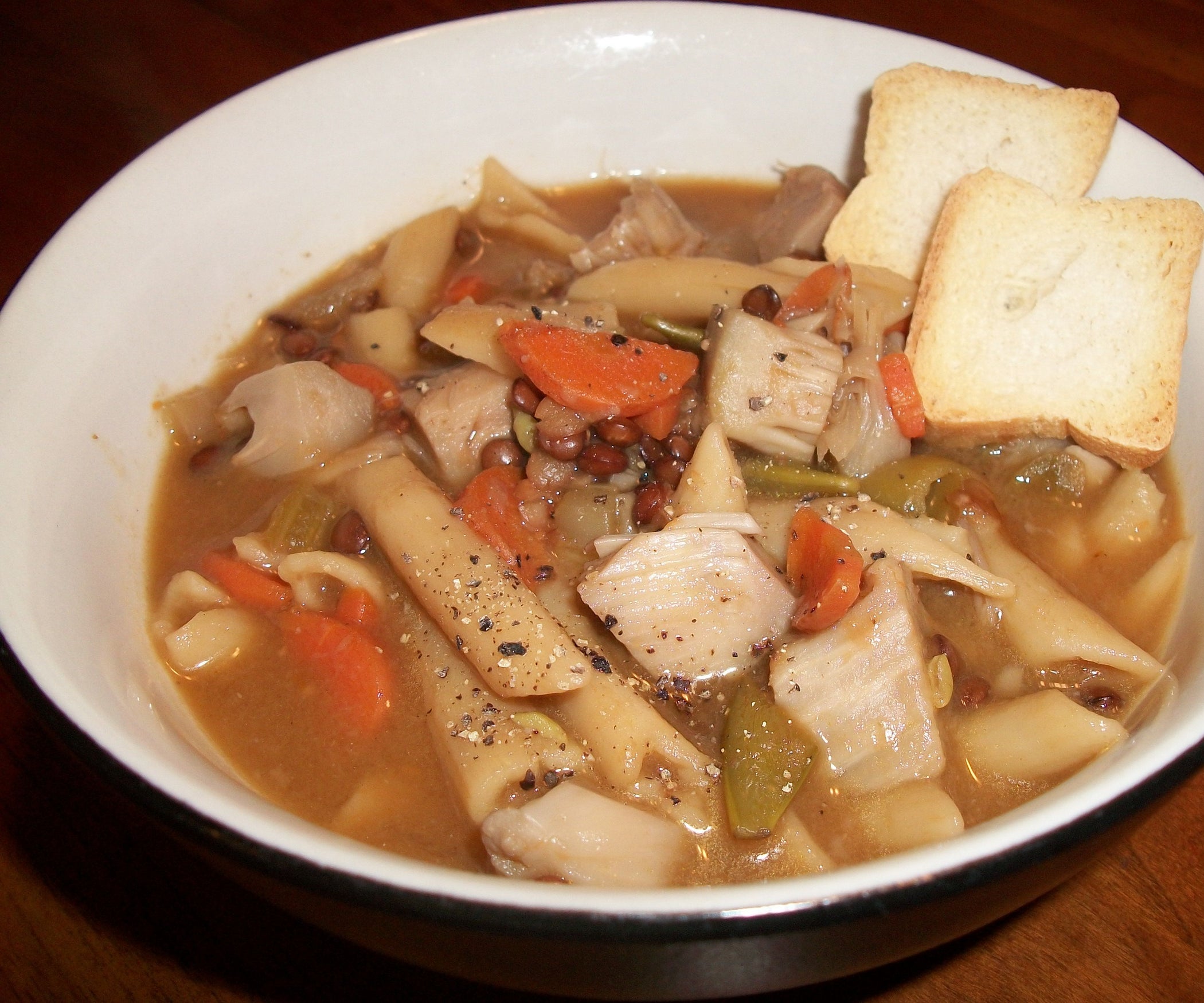 What Do Vegans With Colds Eat? Vegan Chicken Soup 3 Steps Instructables