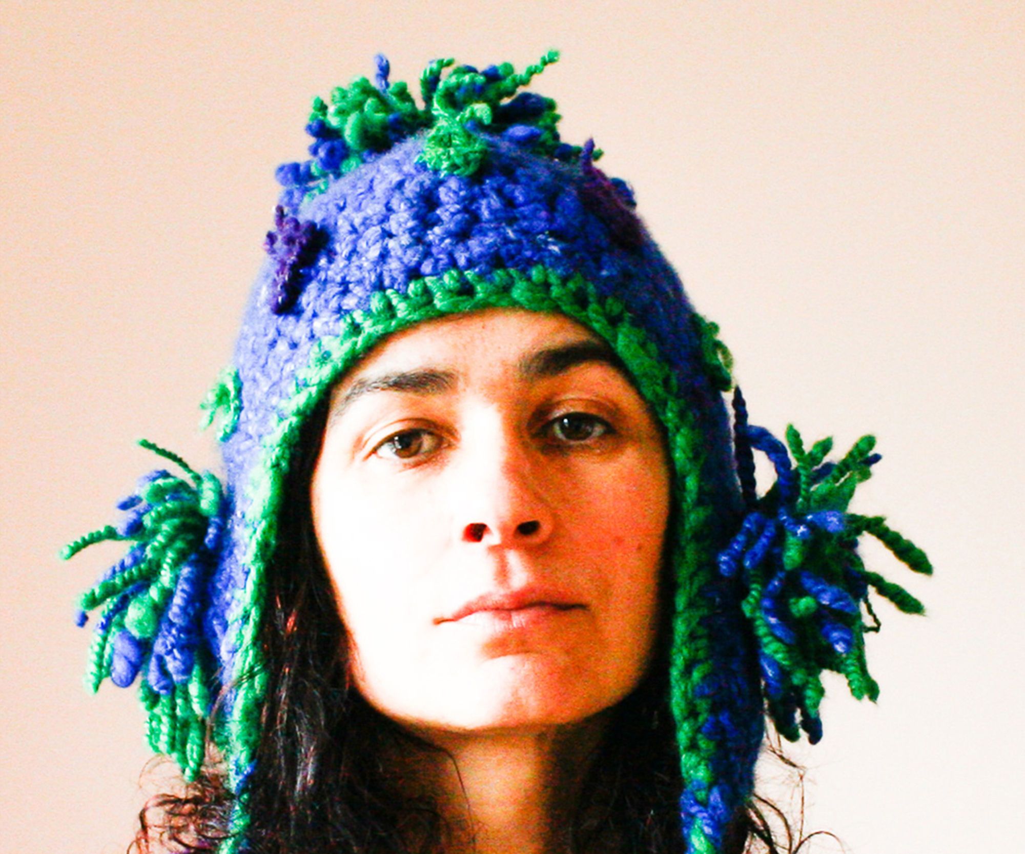 Blue Tassel Hat