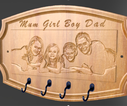 Family Coat Hook