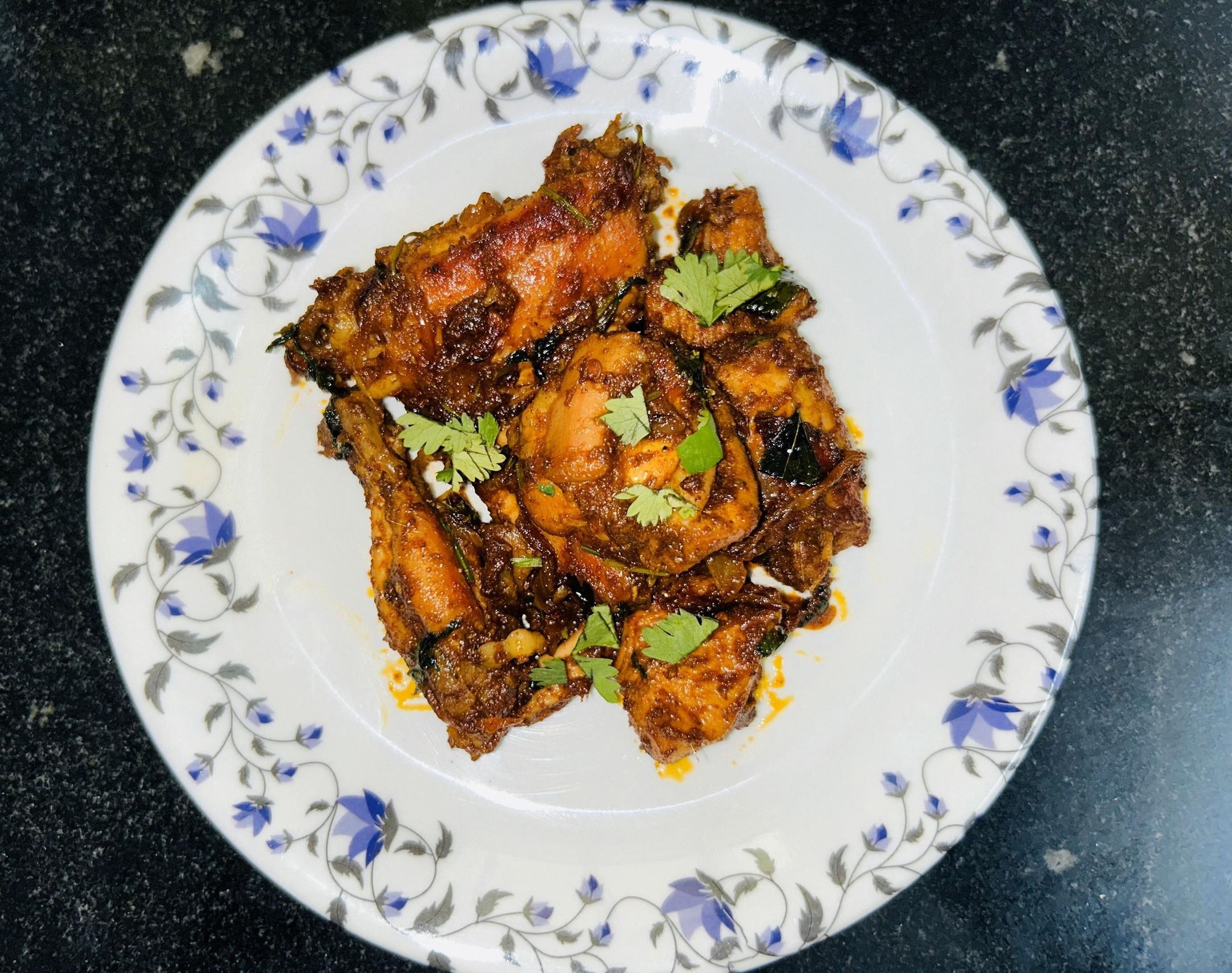 Andhra Chicken Fry - Kodi Vepudu - Spicy Chicken Fry