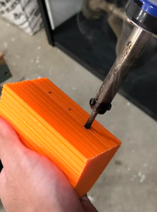 Make Holes for the Rods