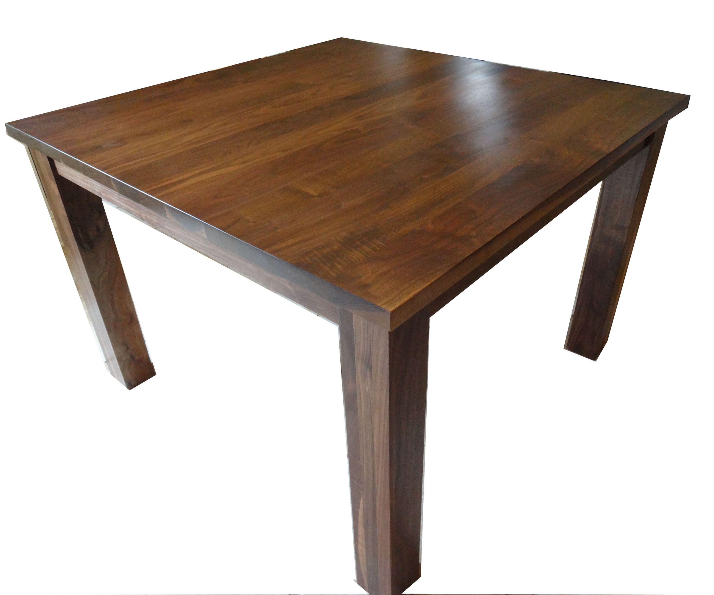  Easy to Build  Walnut Dining Table
