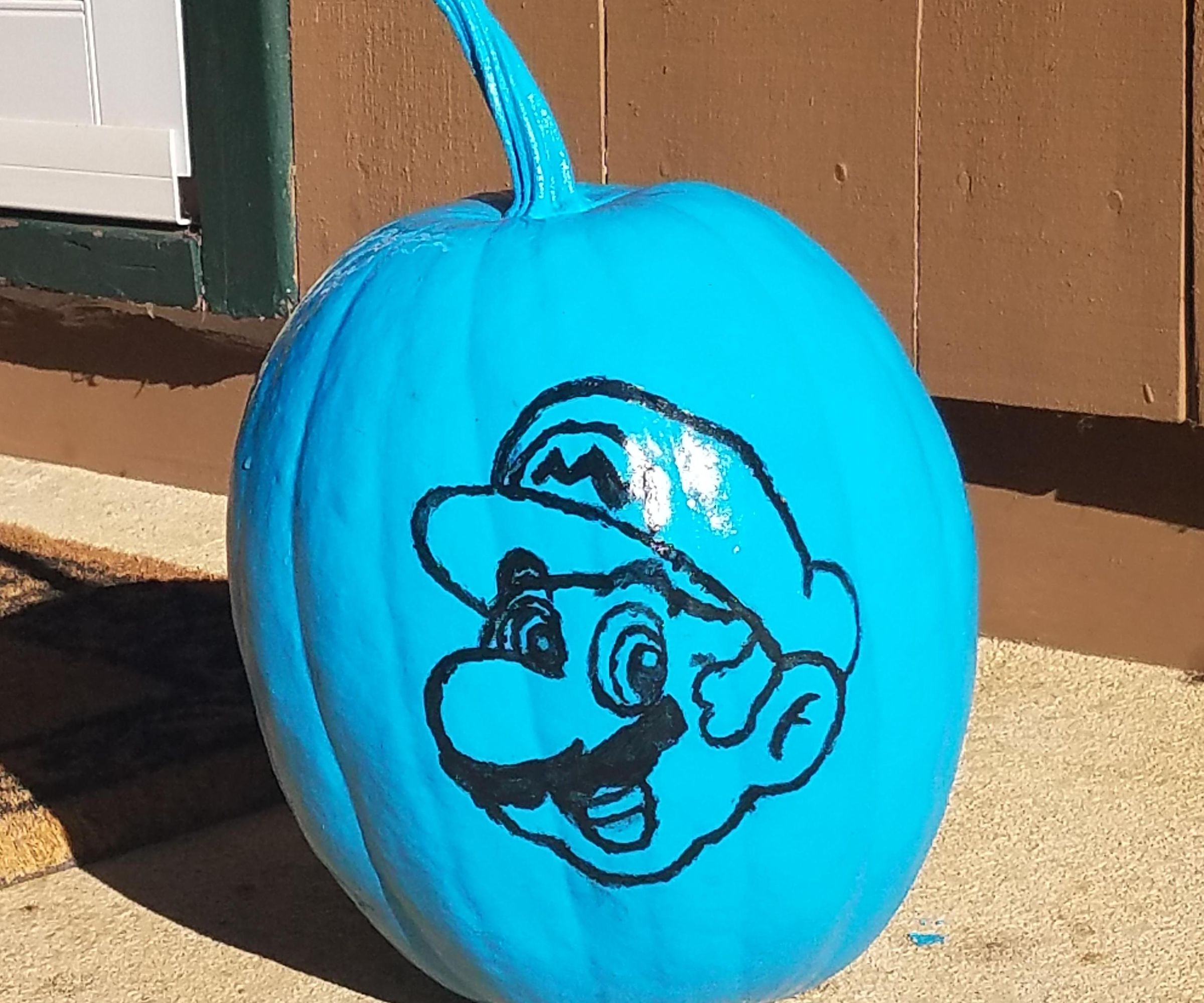How to Paint a Pumkin
